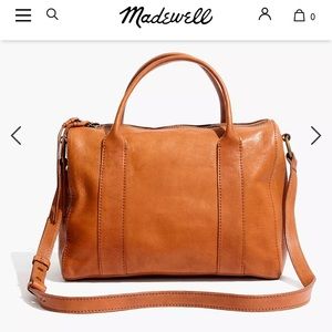 Madewell Prague Satchel Crossbody Bag
